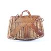 Image 8 : Early Leather & Wicker Fly Fishing Creel