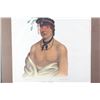 Image 3 : Wesh-Cubb A Chippeway Chief Lithograph c.1870