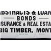 Image 5 : J.A. Lowry Sign from Big Timber Montana