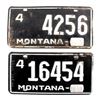 Image 4 : 1958 Montana License Plate Collection