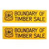 Image 9 : U.S. Forest Service Timber Sale Signs