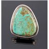 Image 1 : Signed Navajo Sterling Silver Turquoise Ring