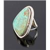 Image 2 : Signed Navajo Sterling Silver Turquoise Ring