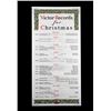 Image 1 : Original RCA Victor Christmas Records Poster 1916
