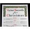 Image 2 : Original RCA Victor Christmas Records Poster 1916