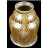 Image 3 : Steuben Style Zebra Pattern Art Glass Lamp Shades