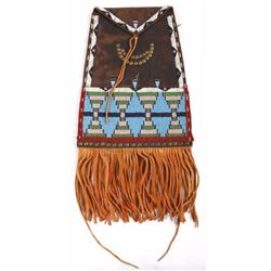 Kiowa Fully Beaded Flat Document Bag