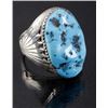 Image 1 : Navajo R. Leekya Sleeping Beauty Turquoise Ring
