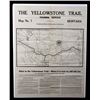 Image 1 : The Yellowstone Trail Touring Service Montana Map