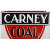 Image 2 : Carney Coal Company Embossed Tin Advertising Sign