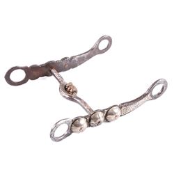 Antique Silver Mounted Equestrian Horse Bit