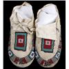 Image 1 : Cherokee Hard Sole Beaded Leather Moccasins