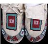 Image 2 : Cherokee Hard Sole Beaded Leather Moccasins