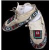 Image 3 : Cherokee Hard Sole Beaded Leather Moccasins