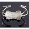 Image 5 : Signed Navajo Morenci Turquoise & Coral Bracelet