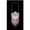 Image 1 : Mandalian Enameled Metal Mesh Handbag, 1920's-30's