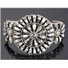 Image 1 : R. Williams Navajo White Buffalo Turquoise Cuff