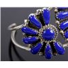 Image 4 : R. Williams Navajo Lapis Lazuli Petit Point Cuff