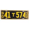 Image 2 : Matching 1932 South Dakota License Plates