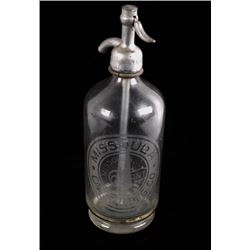 Missoula Carbonating Co. Antique Seltzer Bottle