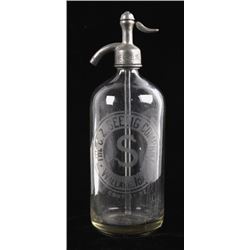 C.Z. Seelig Company - Wallace Idaho Seltzer Bottle