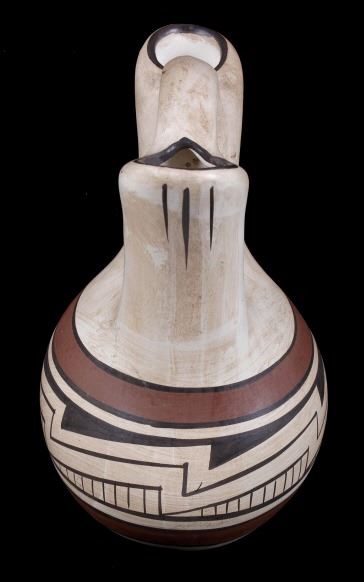 Pueblo Native American Indian Wedding Vase