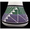 Image 2 : Signed Sioux Polychrome Geometric Motif Vase