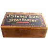 Image 1 : J.S. Ivins' Son Steam Bakery Advertising Box Early