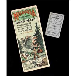 Early Tourist Maps of Montana
