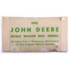 Image 17 : Original In The Box Strombecker John Deere Wagon