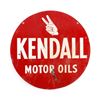 Image 1 : Kendall Motor Oils Double Sided Advertising Sign