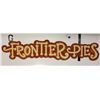 Image 1 : Hand Painted Frontier Pies Advertising Sign