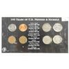 Image 2 : 100 YEARS OF US PENNIES AND NICKELS SET