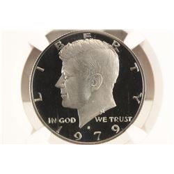 1979-S TYPE 2 KENNEDY HALF DOLLAR NGC PF69