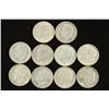 Image 1 : 10 ASSORTED SILVER ROOSEVELT DIMES