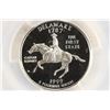 Image 1 : 1999-S SILVER DELAWARE QUARTER PCGS PR69 DCAM