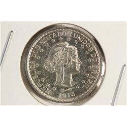 1913 BRAZIL SILVER 500 REIS UNC