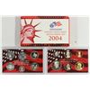 Image 1 : 2004 US SILVER PROOF SET (WITH BOX)