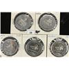 Image 1 : 5 ASSORTED CANADA TRADE DOLLARS UNC