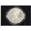 Image 1 : 2007-W BURNISHED AMERICAN SILVER EAGLE UNC