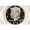 Image 1 : 1999-S SILVER KENNEDY HALF DOLLAR PCGS PR69 DCAM