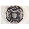 Image 1 : 1999-S SILVER GEORGIA QUARTER PCGS PR69 DCAM