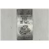 Image 1 : 3"X6" ALUMINUM COPY OF AN ORIOLES BASEBALL SEASON