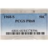 Image 3 : 1968-S 40% SILVER JOHN F. KENNEDY HALF PCGS PR68