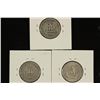 Image 2 : 1937-D,49-D & 51-D WASHINGTON SILVER QUARTERS