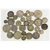 Image 2 : APPROX. 6.75 TROY OZ. OF FOREIGN SILVER COINS SOME
