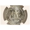 Image 2 : 1964-D WASHINGTON SILVER QUARTER NGC MS64