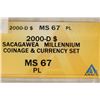 Image 3 : 2000-D SACAGAWEA DOLLAR MILLENNIUM COINAGE &