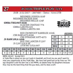 J5 0226 TRIPLE PLAY 7214