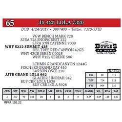 J5 425 LOLA 7320